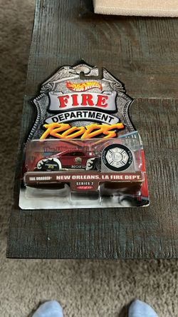 Hot Wheels New Orleans LA Fire Department Rods Tail Dragger # 11/12 Series 2