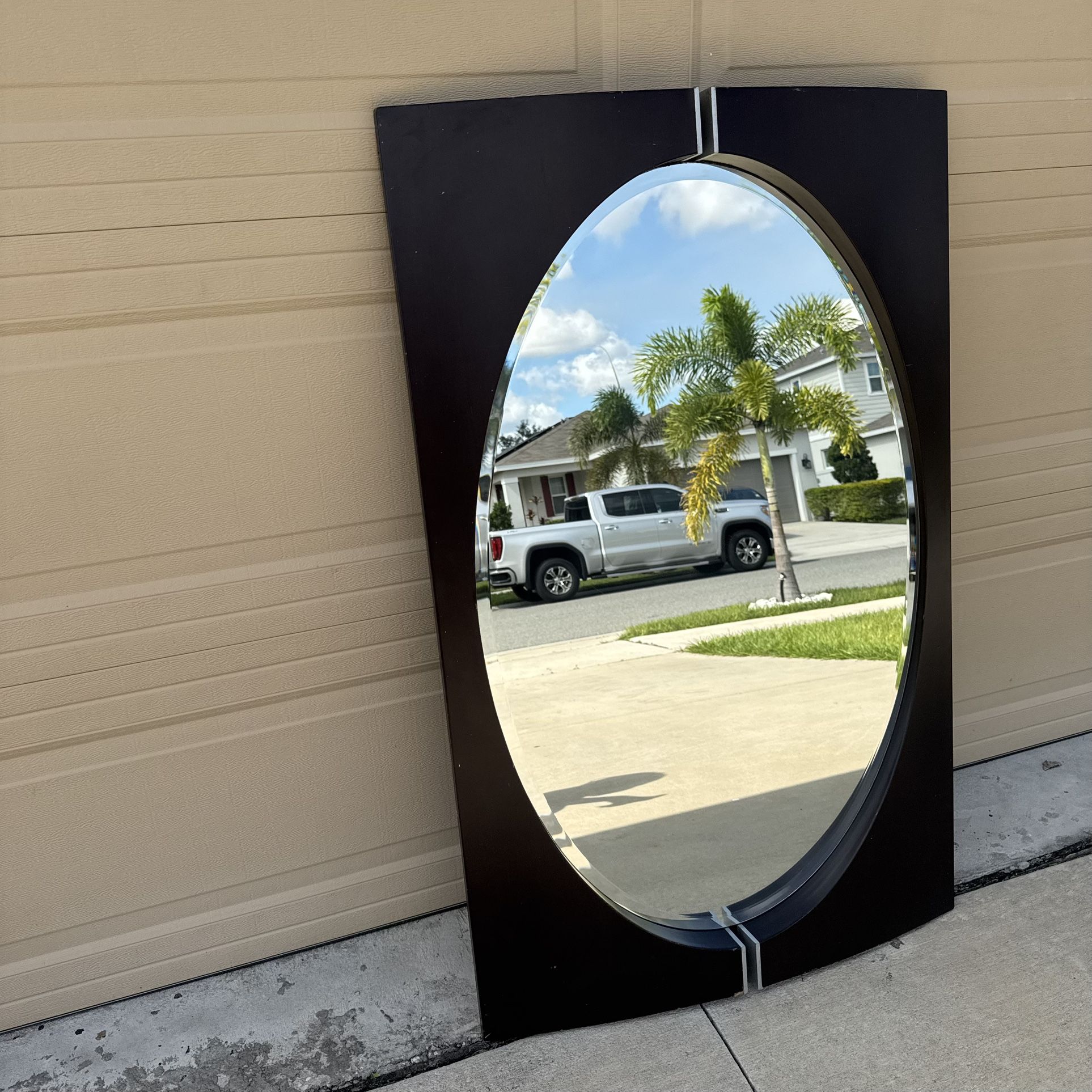 Heavy Metal Frame Mirror