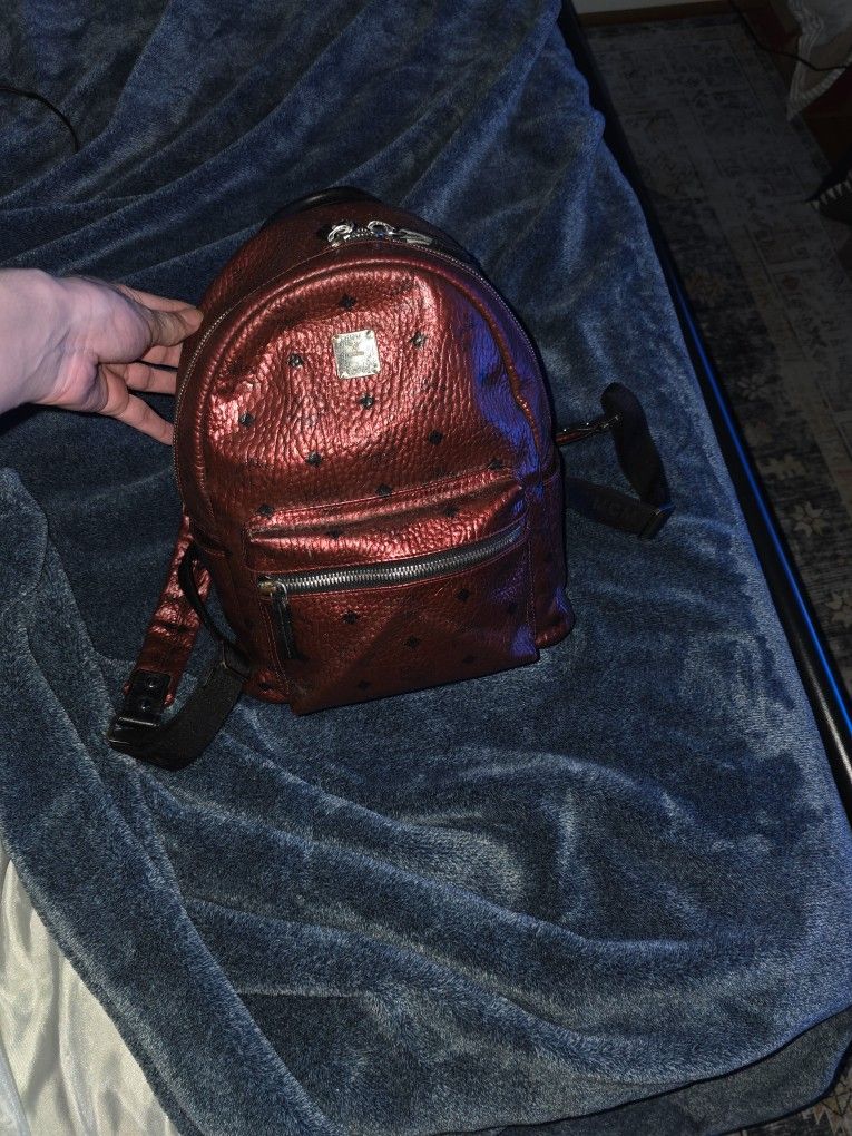 Mcm Designer Bag Leather