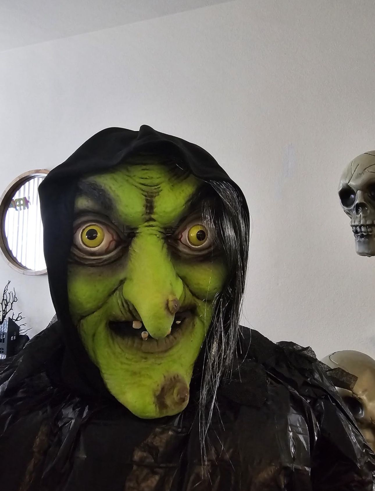  Old Woman Witch Mask - Halloween Scary Horror 