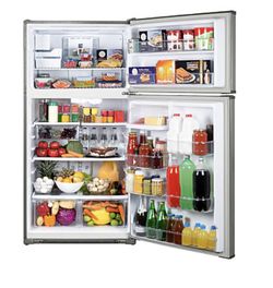 Big 21 cu. ft. black Kenmore Fridge - energy star