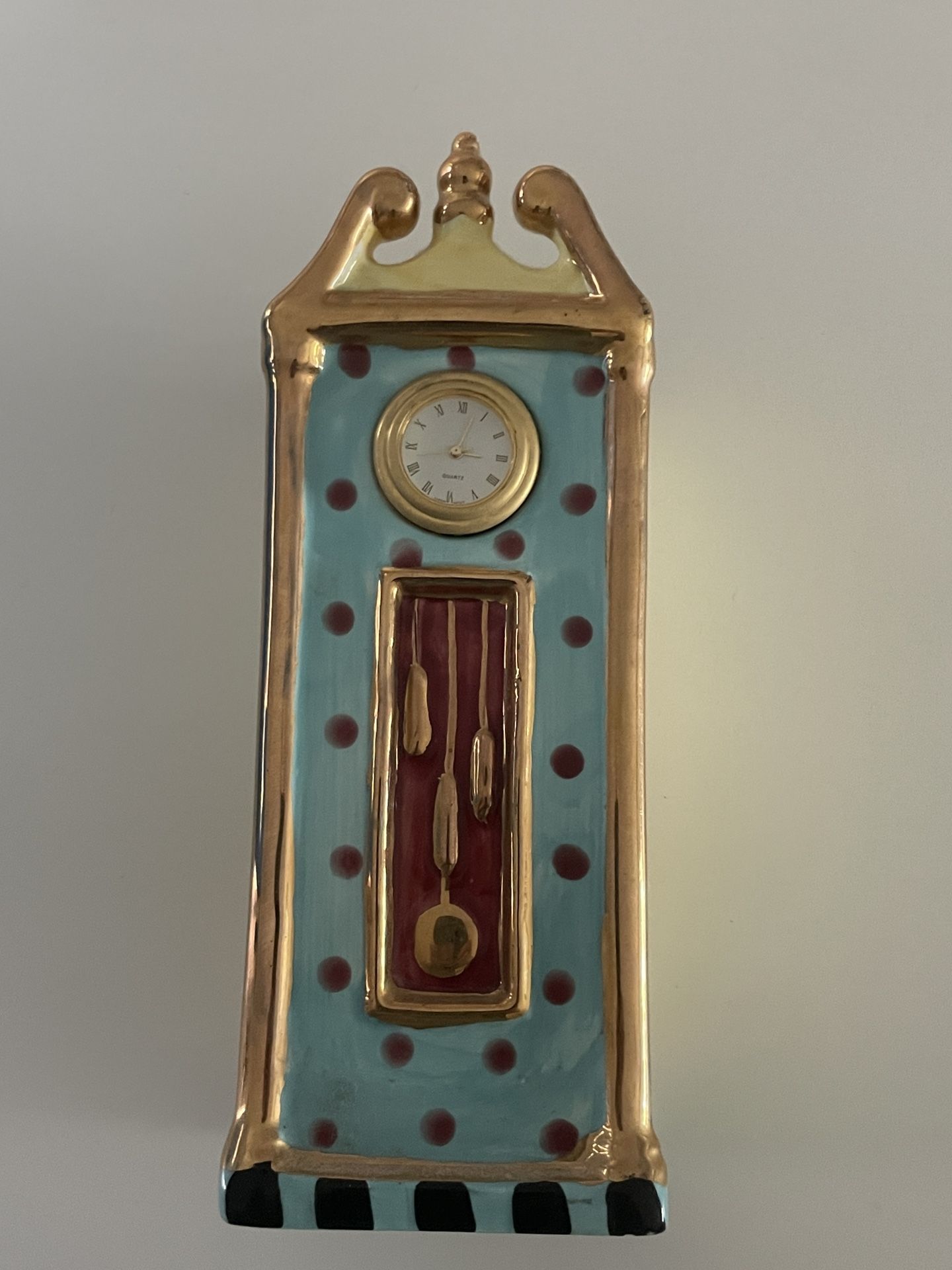 Limoges Style Clock