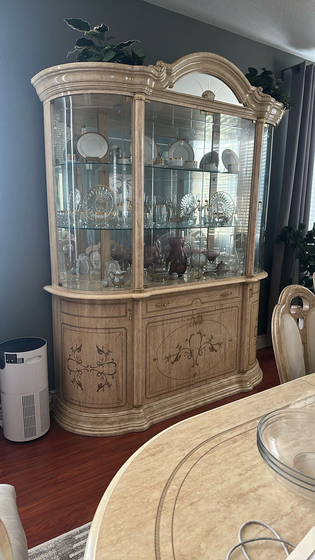 Antique Glass Display Case