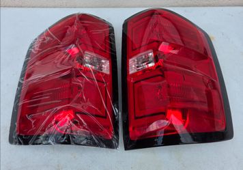 14-18 Chevrolet Silverado LED Taillights Luces Traseras Calaveras Focos Luces Chevy Tail Lights