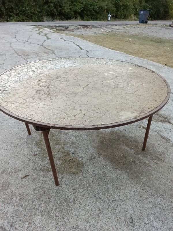 2 Five Foot Wide Card/Game Wooden Tables For $100