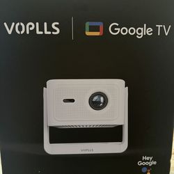 4K Smart Projector with WiFi and Bluetooth, VOPLLS Outdoor Projectors with Dolby/Auto Focus, Portable Movie Phone Wireless Gaming Wifi Proyector for B