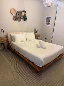 CB2 Queen Size Bed Frame