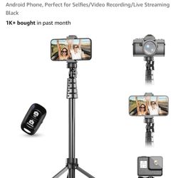 62" Phone Tripod & Selfie Stick
