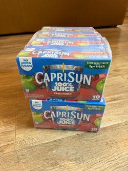 Caprisun juice - fruit punch (80 packs)
