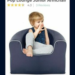 Pop Up Kids Lounger Chair Memory Foam New
