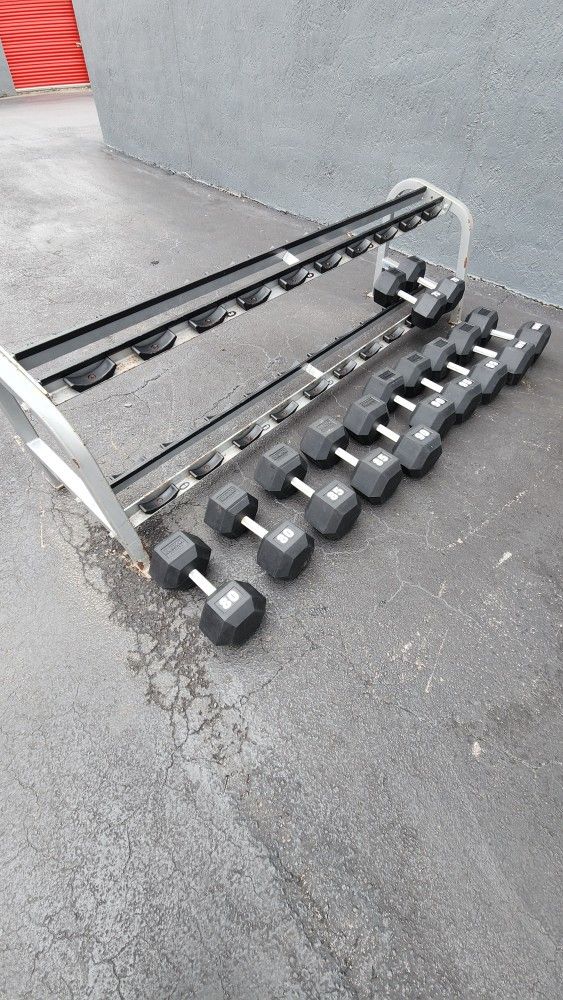 Free Gratis NAUTILUS Rack ONLY IF you BUY the Hex Dumbells SET 75s To 100s. Delivery For Extra
( 1050 POUNDS TOTAL)$1000
NOT SOLD SEPARATELY
