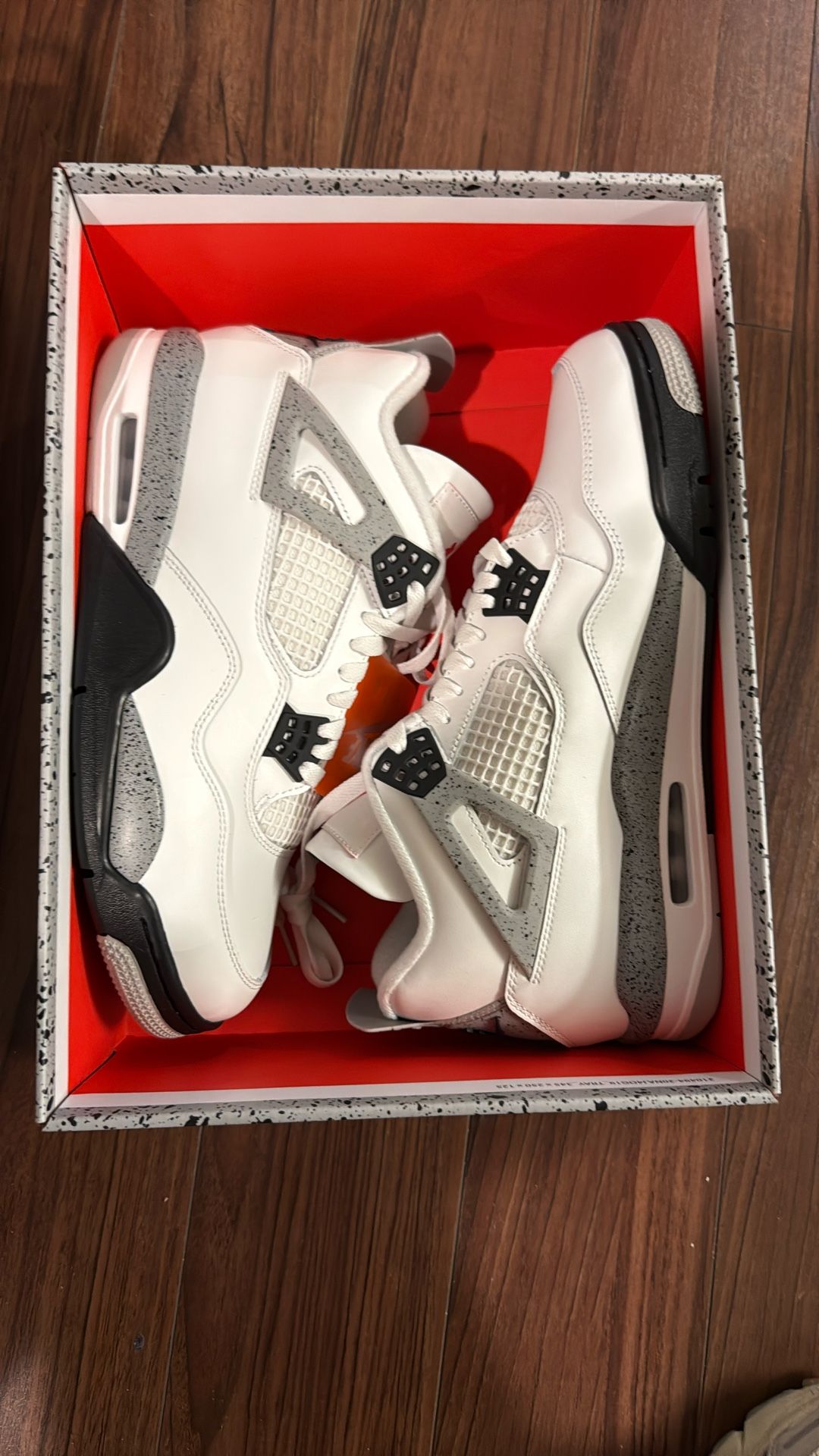 Jordan 4 White Cement