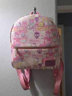 Pink Sanrio backpack