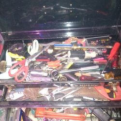 Husky Tool Box Full Of Tools 