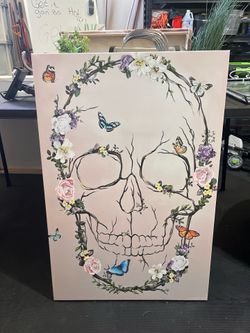 Skull/summer painting