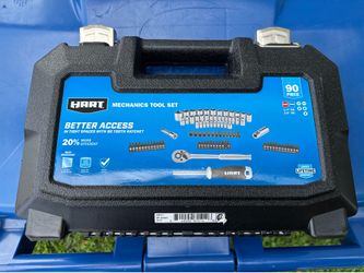 Like new Hart tool case 1/4 & 3/8