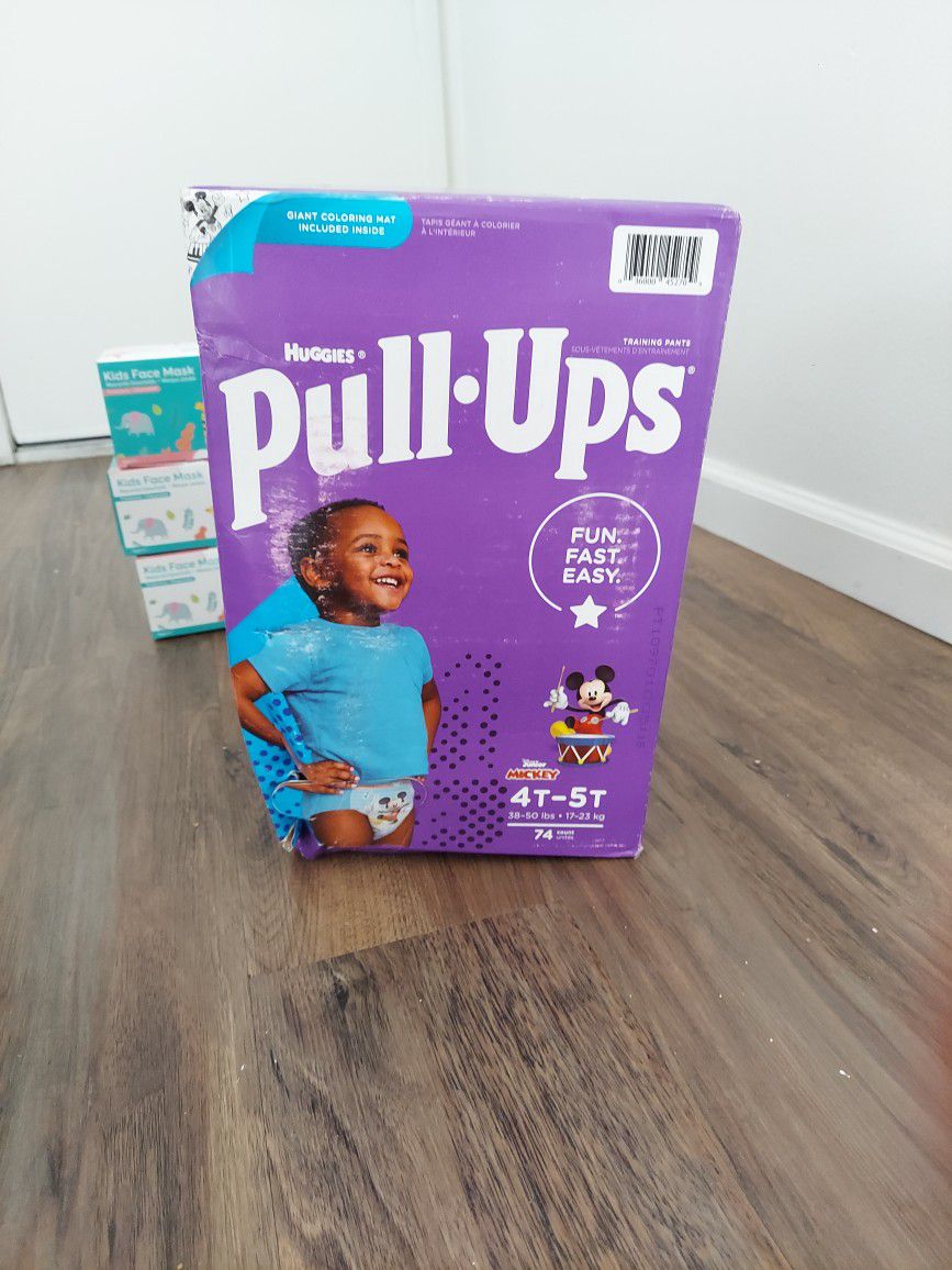 Never Opened Pull Ups 74 Count