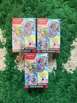 Pokemon journey together booster bundles