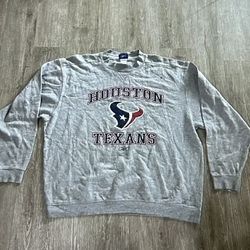 Vintage Houston Texans Crewneck Sweatshirt Size 2XL