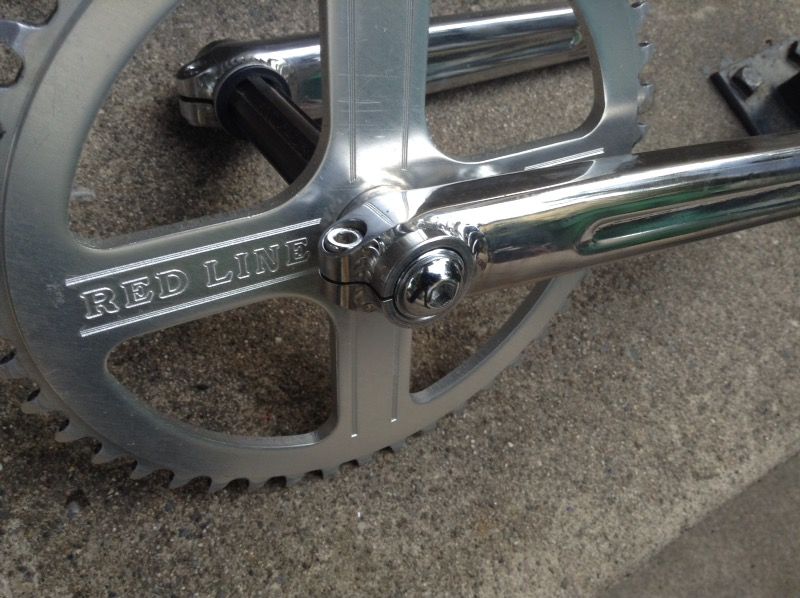 Redline Flight 401 old school 80's bmx bike crank set 180 mm Redline Flight 401 old school 80's bmx bike crank set 180 mm