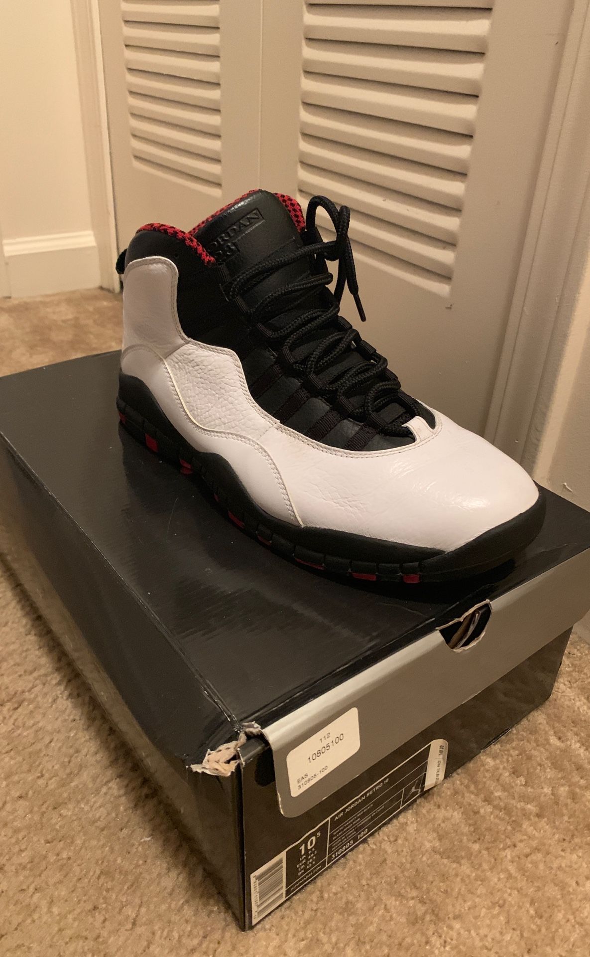 Jordan Retro 10 Chicago Bulls