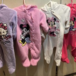 Hello Kitty/ Minnie Mouse Baby One Piece 