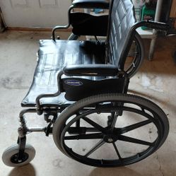 Invacare Tracer IV 24" Seat Wheelchair 