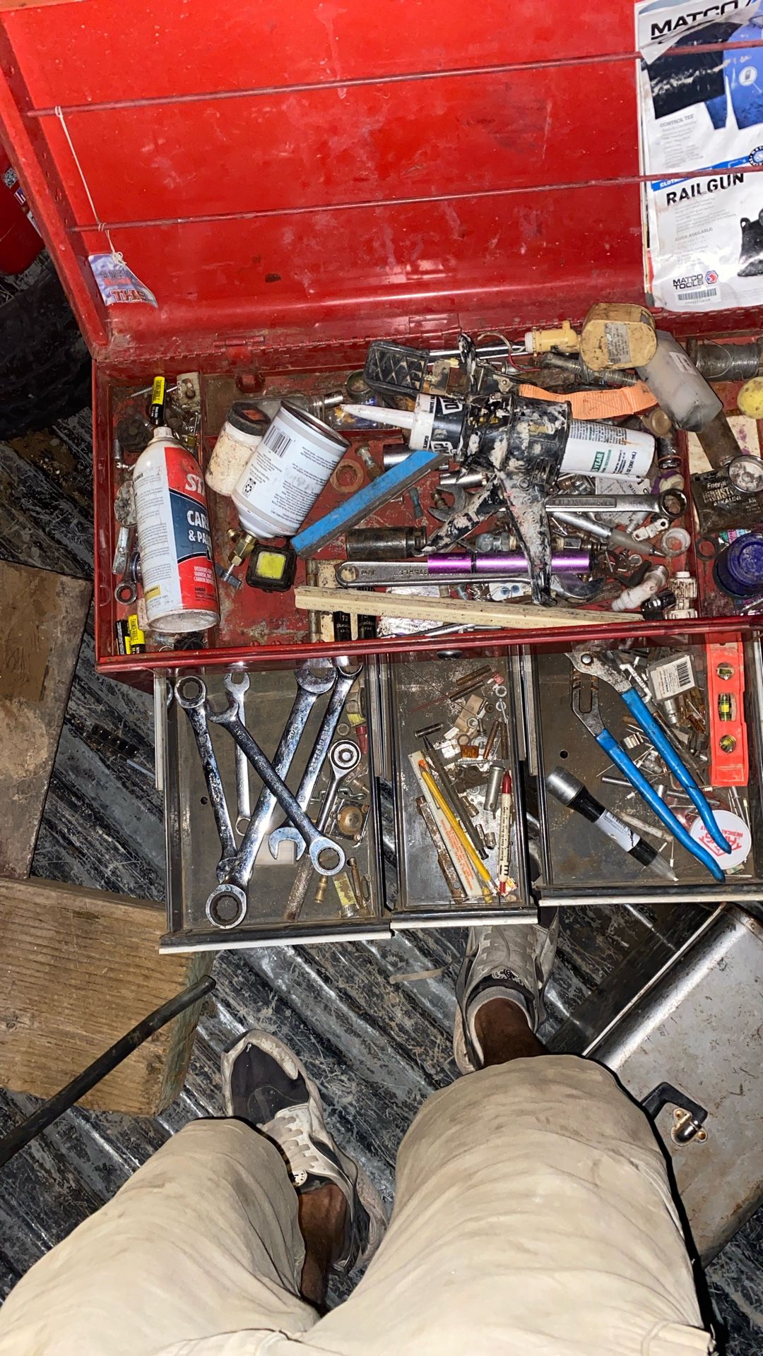 Tool Box With Some Tools