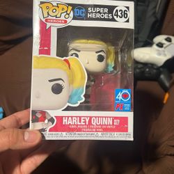 Funko Pop! Dc Comics Heroes: Harley Quinn With Belt 436