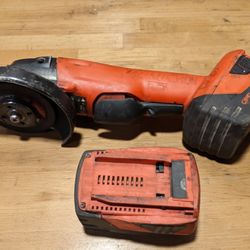 Hilti AG 500-18 18V Lithium Grinder & 2 Batteries