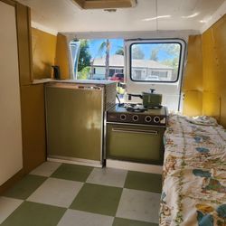 1973 Dodge Tradesman camping van