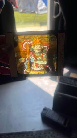 Majic lantern glass slides
