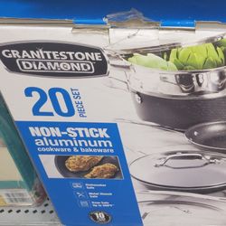 20 Piece Non STICK COOKWARE / BAKEWARE 