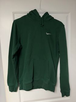Green Nike hoodie size medium