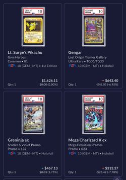 Pokemon Slabs