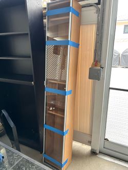 Ikea Media Cabinet with Glass door
