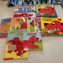 Scholastic, Clifford, kids books(9)￼