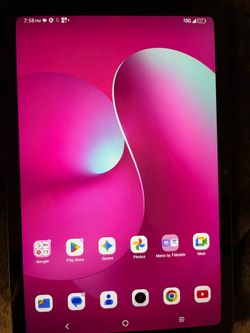 Black T-Mobile android tablet.