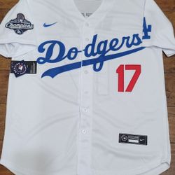 Los Angeles Dodgers Shohei Ohtani Youth kids Championship Edition Jersey