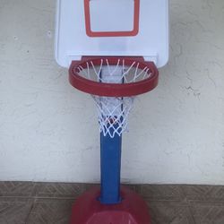 Kids Basketball Hoop Will Need New Net Soon