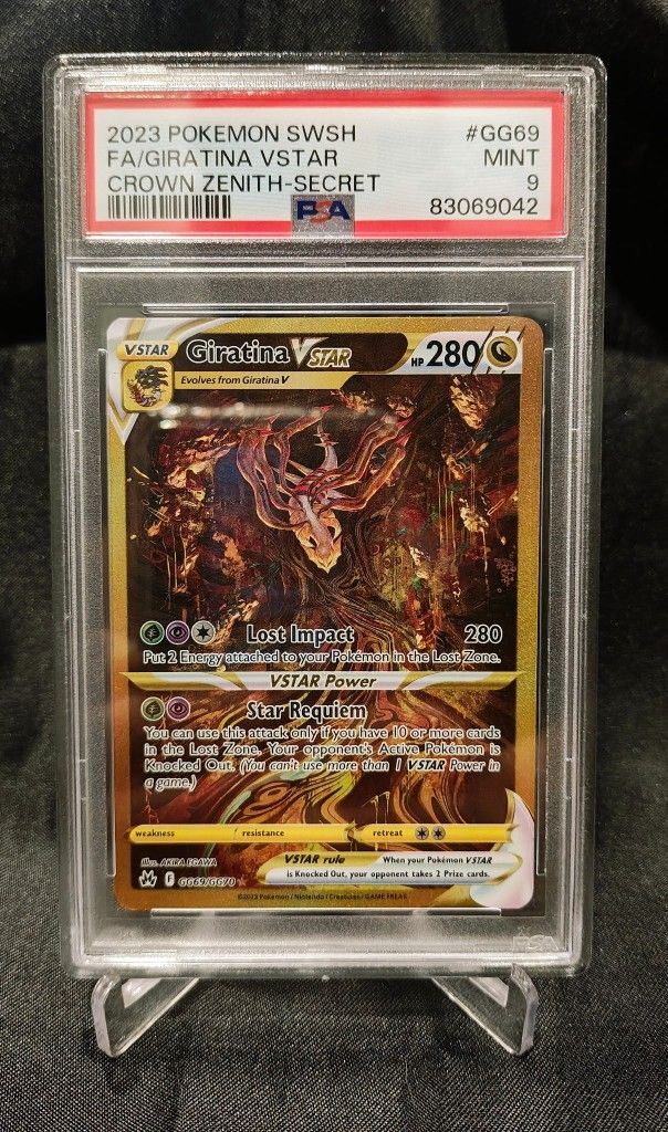 2023 Pokemon swsh #gg69 FA/Giratina VStarPSA 9