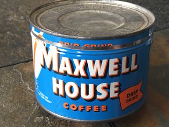 Vintage Maxwell House Coffee Tin