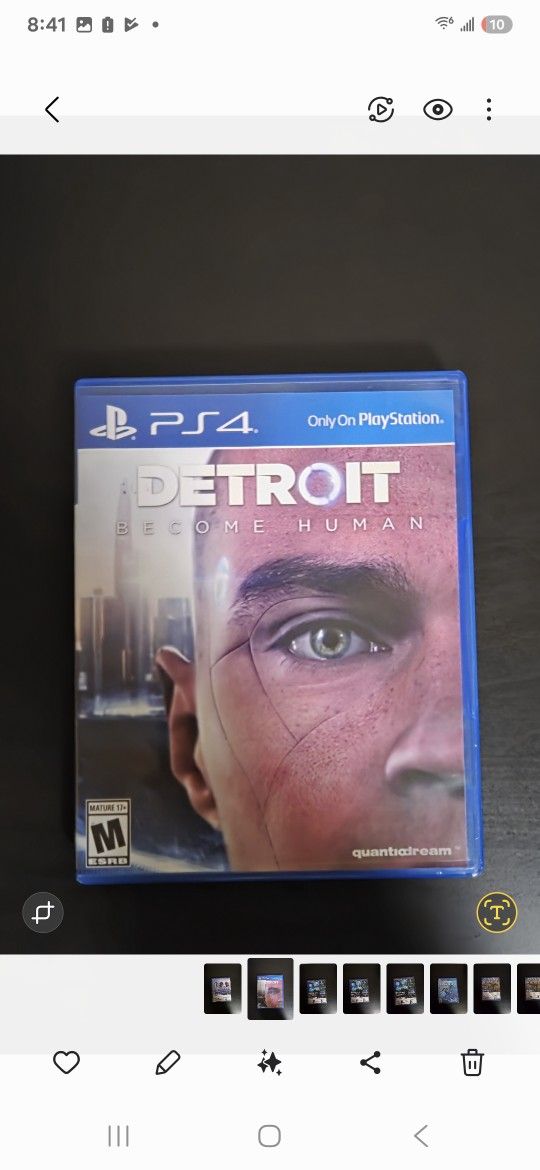 PS4 Game- Detroit - Become Human
