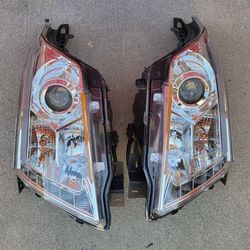 10-16 Cadillac Srx LED DRL Projector Headlights Luces Focos Micas Faros Faroles Headlamps