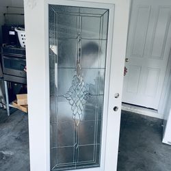 Exterior Impact Glass Door With Frame 36x80