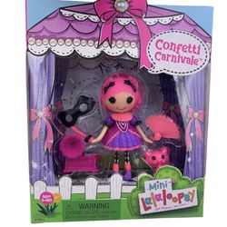 NEW Mini Lalaloopsy doll play set Confetti Carnivale 