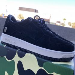 Bape Shoes Size 8.5 Bapestas 