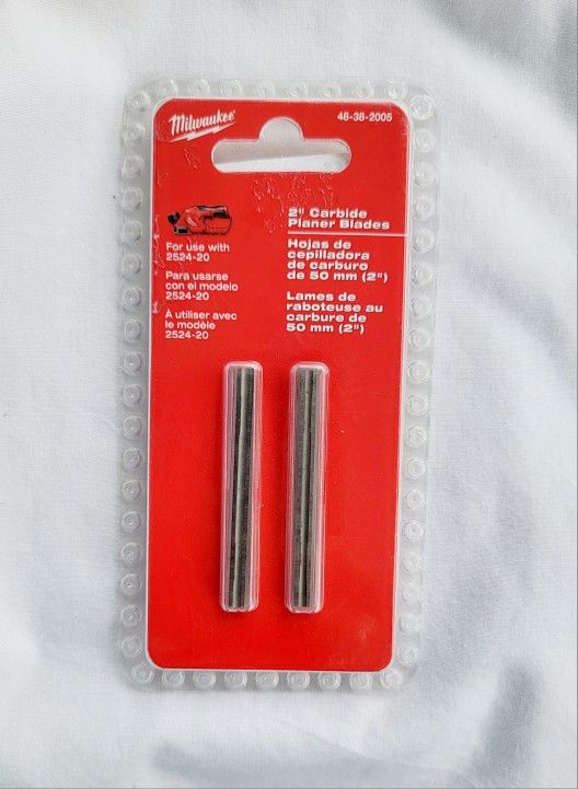 Carbide Planer Blades (2-Pack)