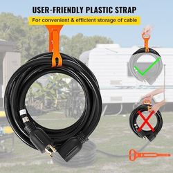 VEVOR 40FT 30 Amp SJTW 10AWG/4C NEMA L14-30 Generator cord
