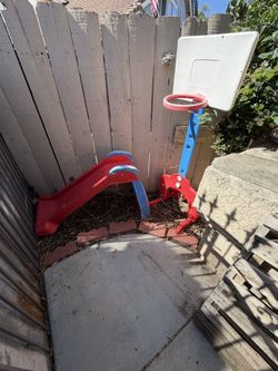 Slide And Bball Hoop